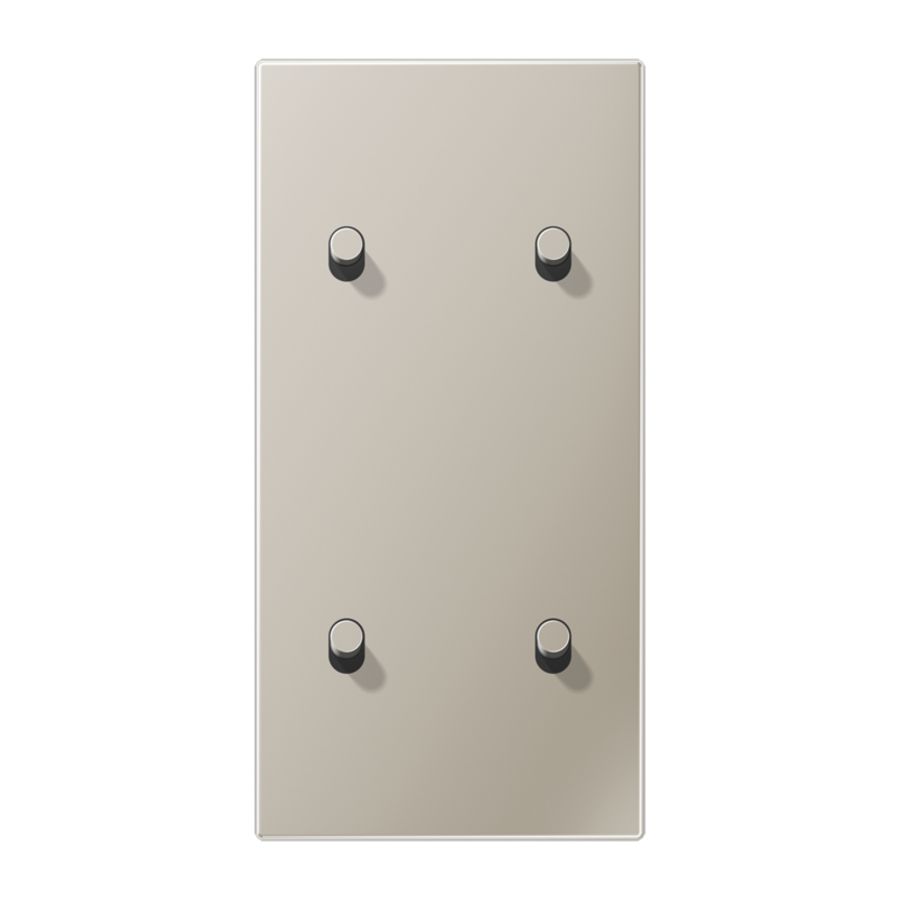 Afdekking LS1912 edelstaal verticaal 2+2 hevel cylin