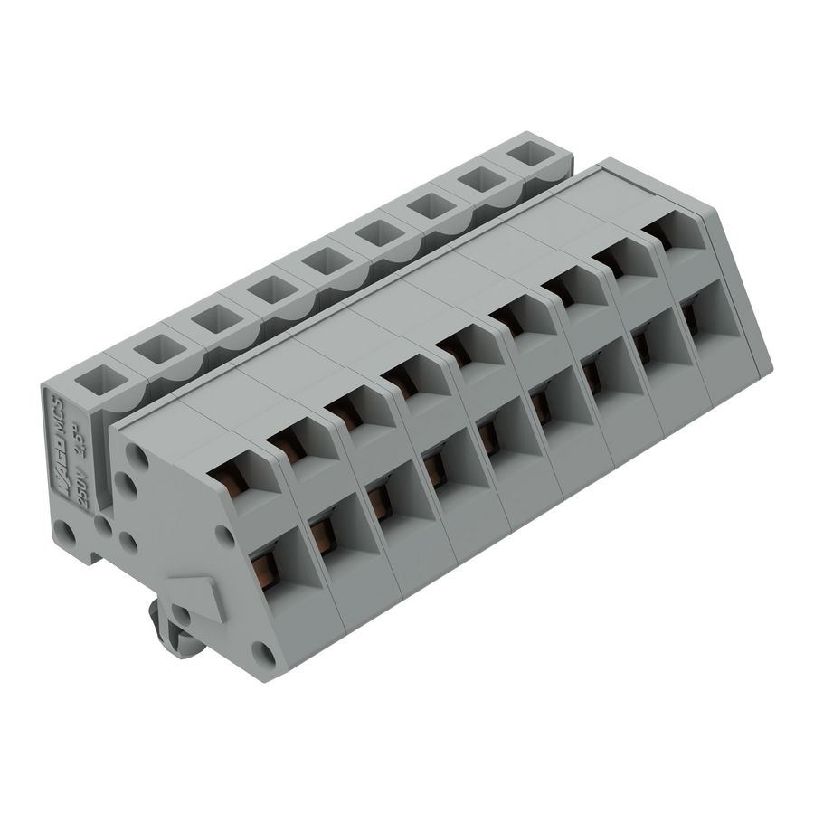 1-draads FE steker HA 2,5mm² grijs 731-509/008-000 VVE=50