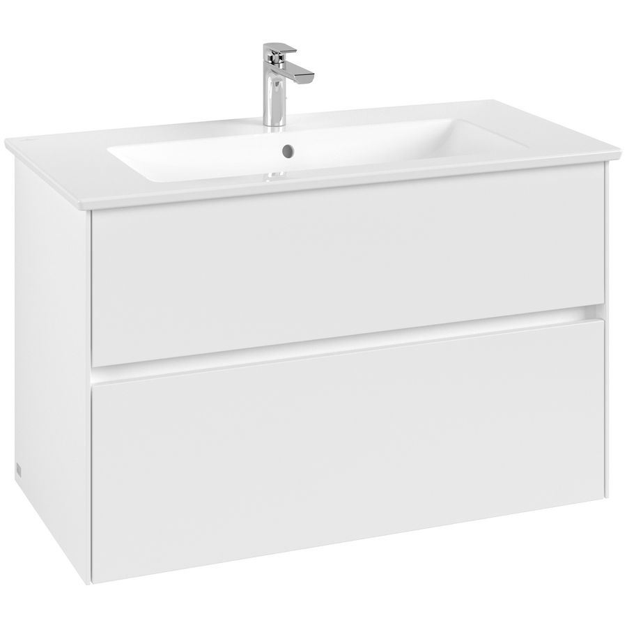 Wastafelonderkast Collaro 961x610x480mm Wh.Matt C14500MS