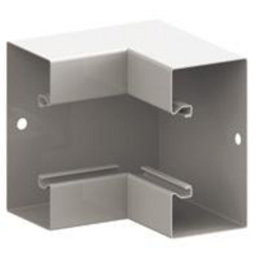 Binnenhoek 100x50 RAL9003