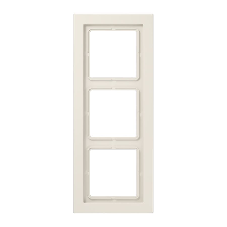 Afdekraam wit 3-voudig LS-design