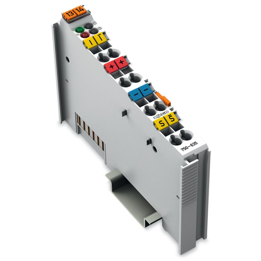 Digitale impulsinterface lichtgrijs