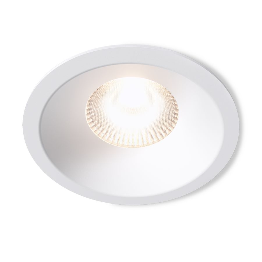 Set a 6st. Downlight-02-W Deep Wit