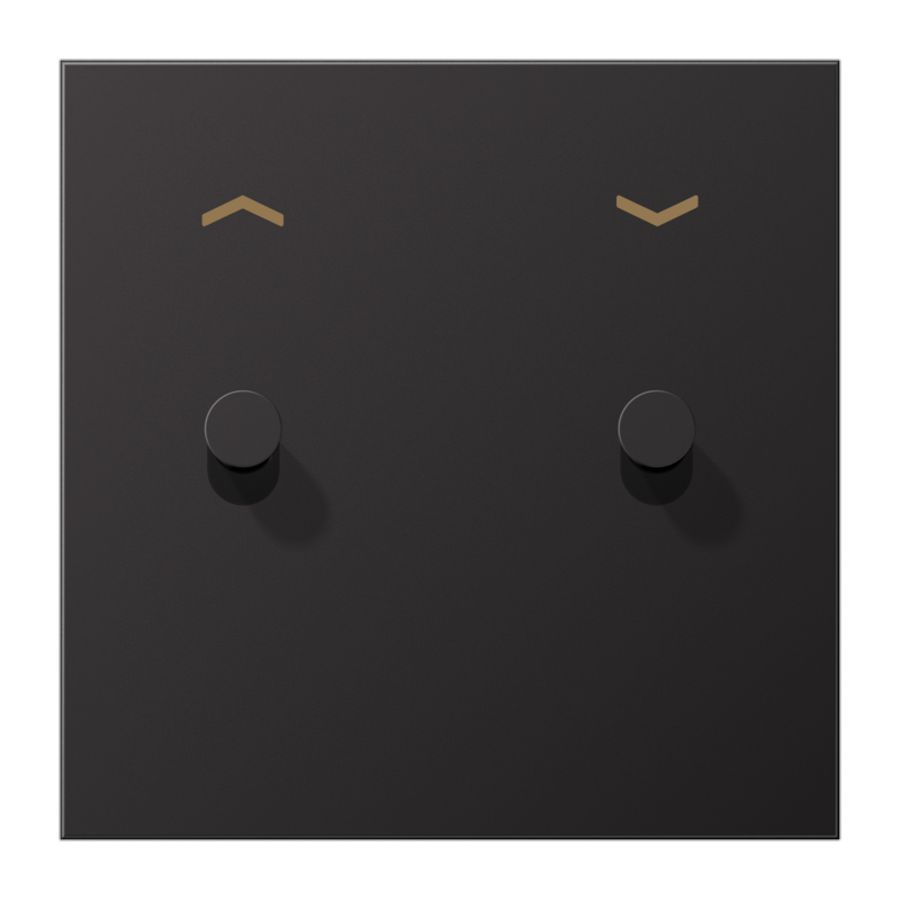 Afdekking LS1912 dark 2x hevel jal.kegel