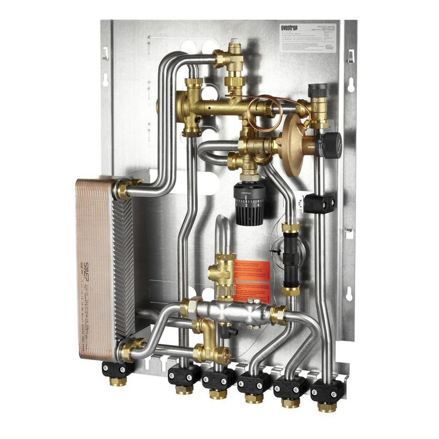 Regudis W-HTU z. KW-uitgang PWT kopergesold. 15l/min.