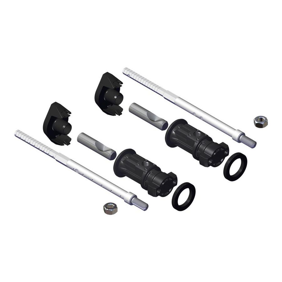 Montageset Easyfit2.0 250mm tbv wandclosets
