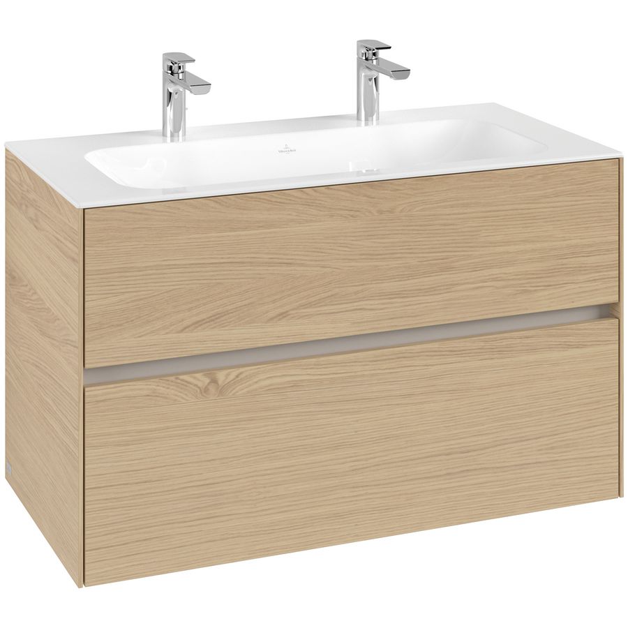 Wastafelonderkast Collaro 996x603x498mm Nord.Oak C13900VJ