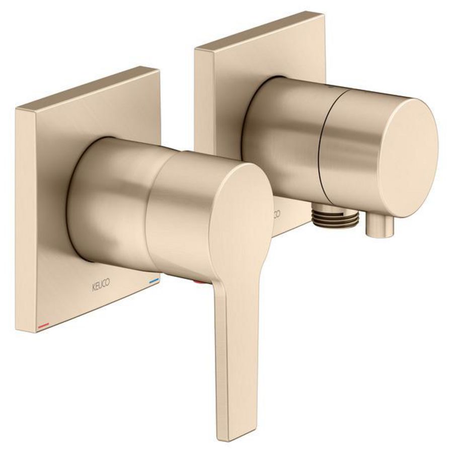 1-hendel mengkraan Set 2 weg slanaansl. brons geborsteld 51151031122