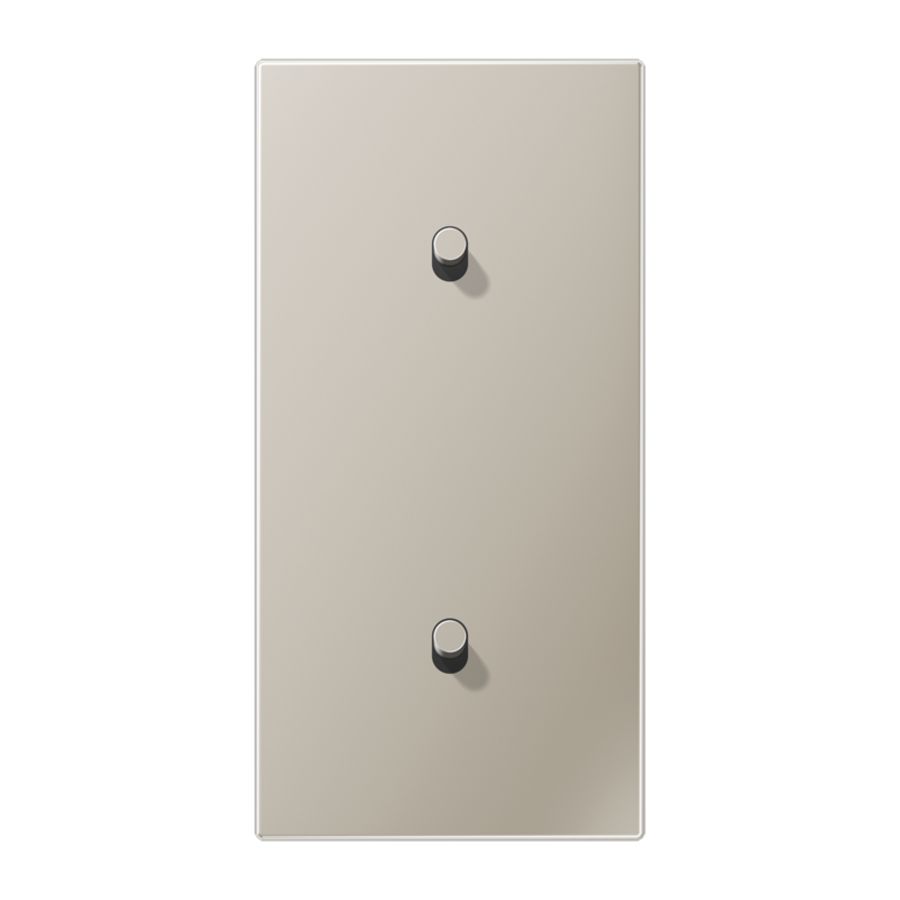 Afdekking LS1912 edelstaal verticaal 1+1 hevel cylin