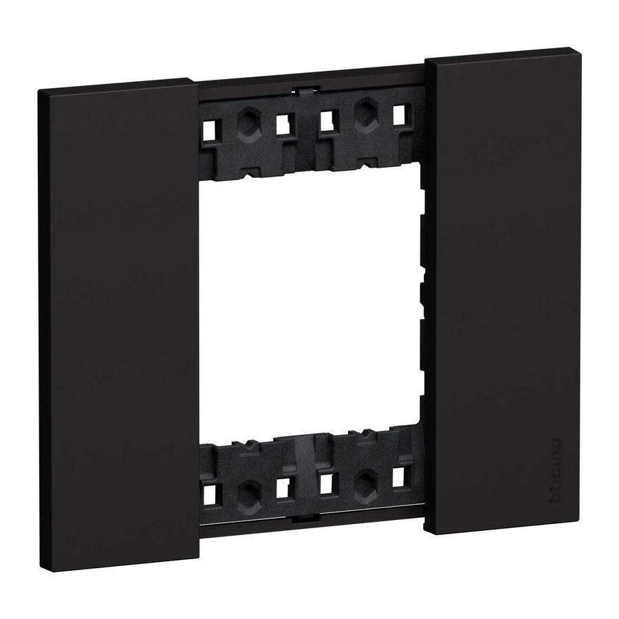 Afdekplaat 2 modulen zwart K4702 LivingNow VVE=5