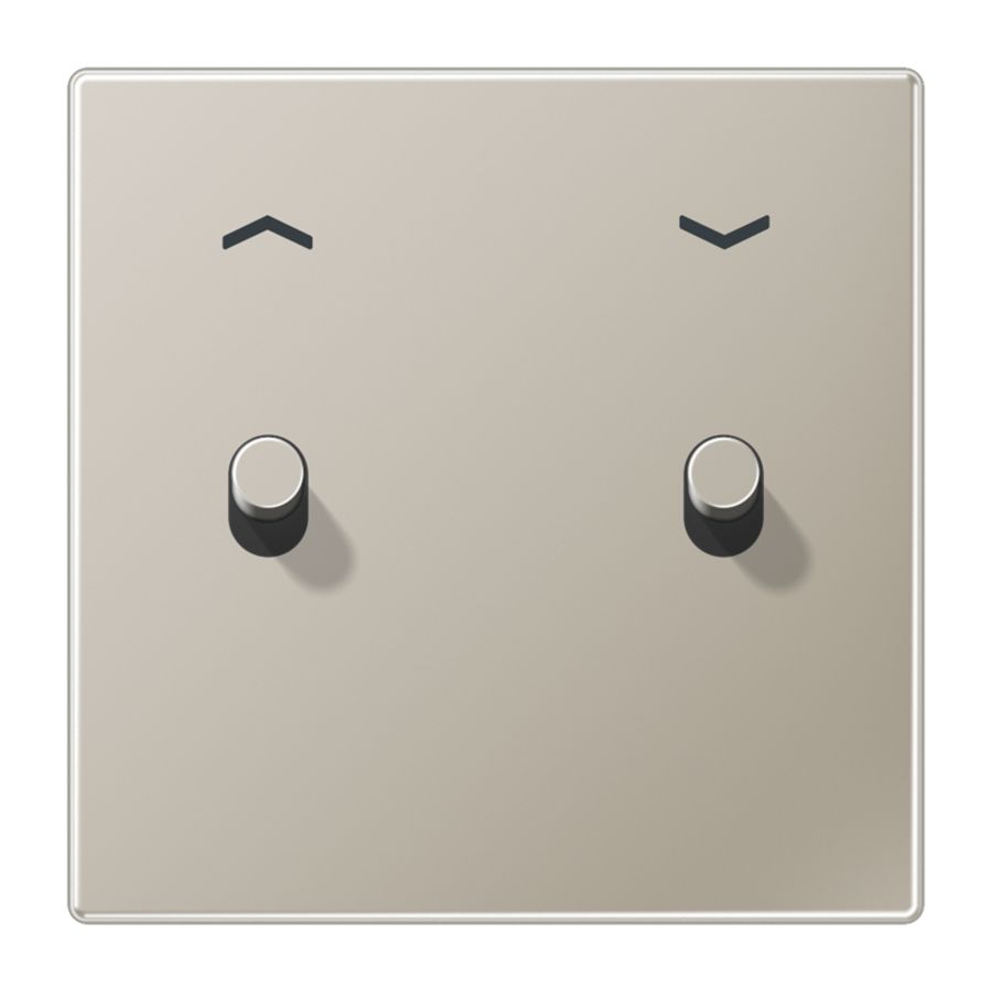 Afdekking LS1912 edelstaal 2xhevel jal.cylinder