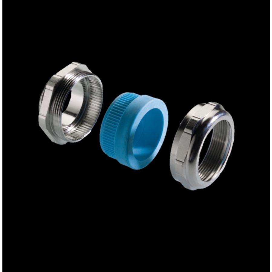 Kabelwartel messing vernikkeld PG29 drl 7-10,5mm