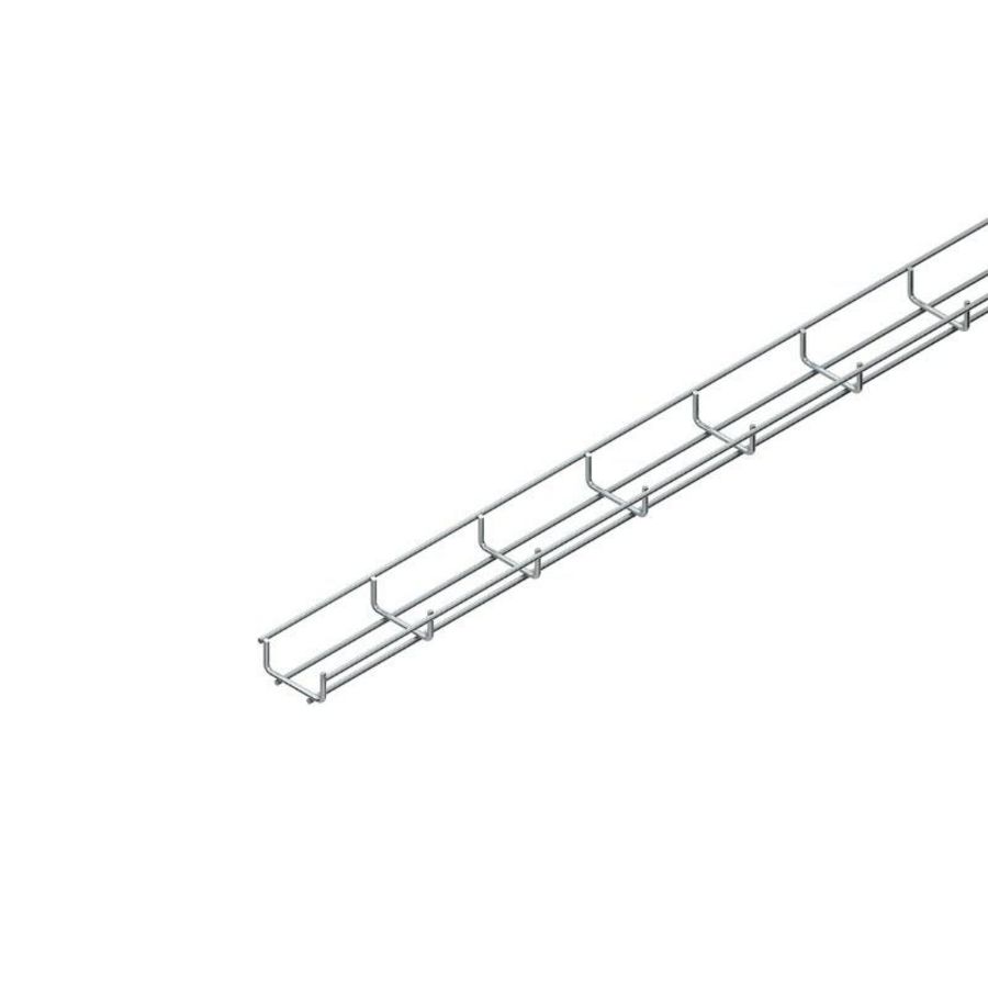 Lengte a 3m. Draadgoot Tandem H30 50 RVS 304