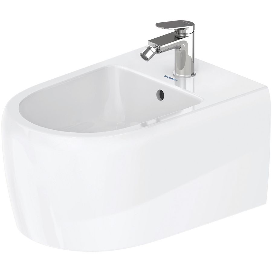 Qatego Wandbidet Wit Hoogglans 570mm 2263150000