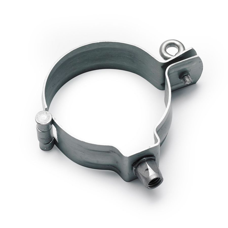 Zinken blue-grey HWA scharnierpijpbeugel 80mm met moer M10