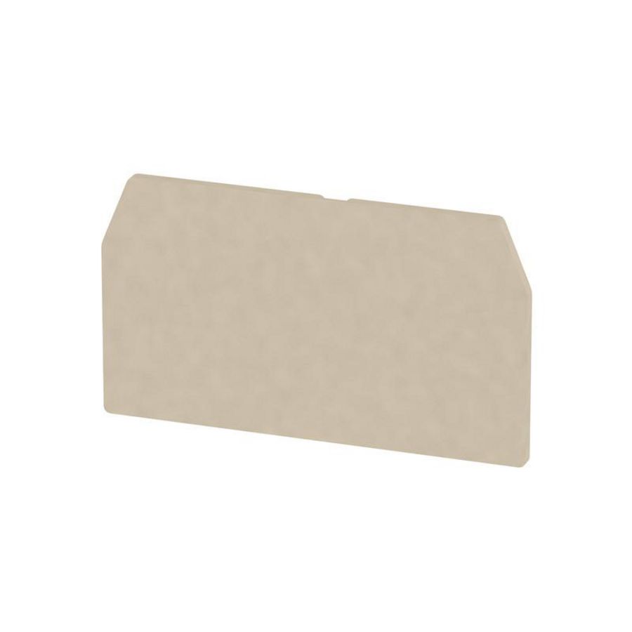 Afsluit- eindplaat (terminal) h:65mm b:2mm V- VVE=50