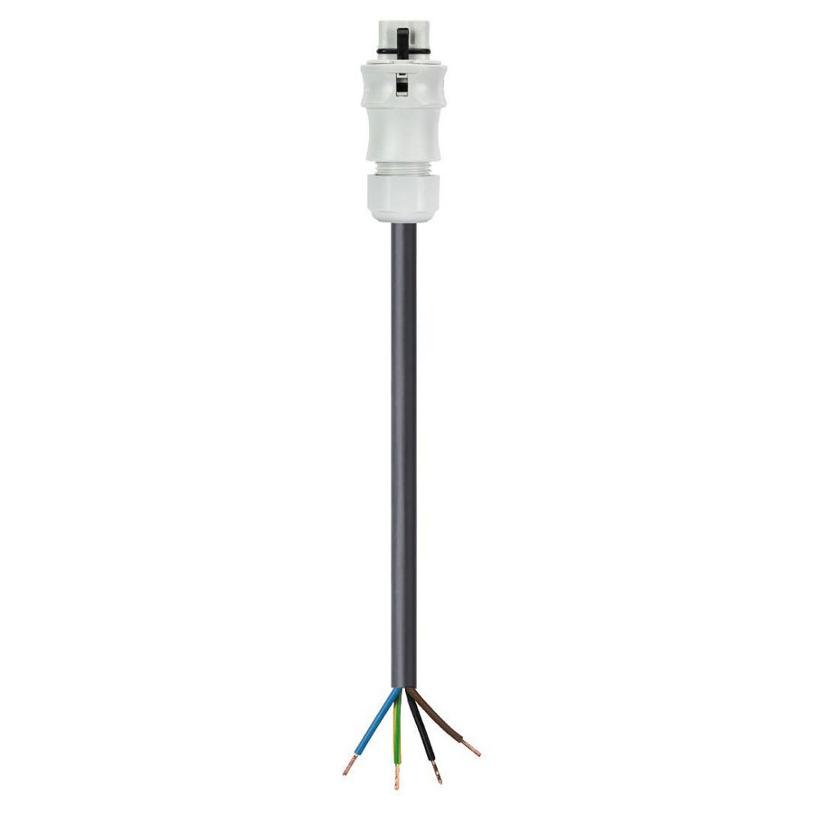 Aansluitsnoer RST20I5 male 1,5mm² 100cm B2CA grijs VVE=30