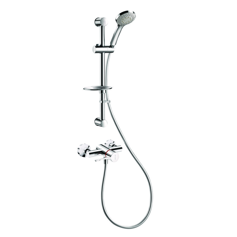 Doucheset thermostatische sequent. mengkraan H9630S S-kop