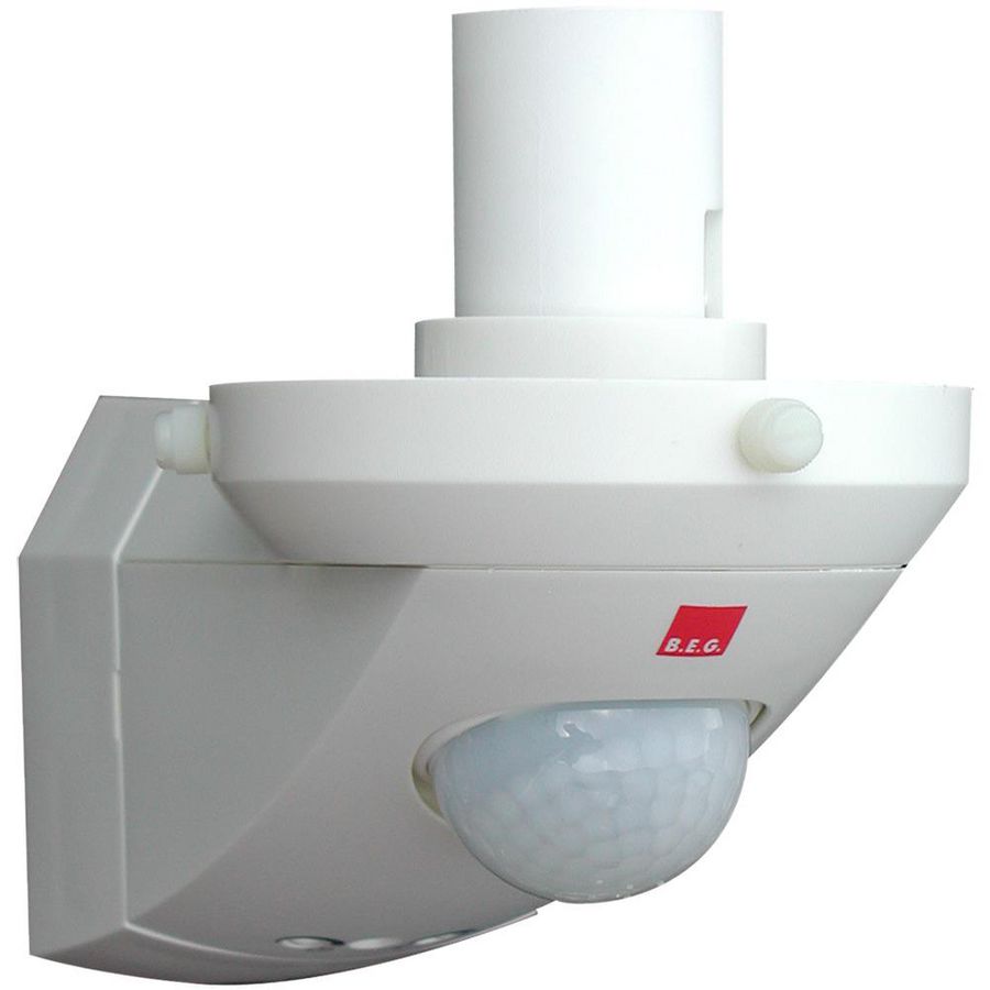 Wandverlichting 350gr. Muurmontage of mon. wit IP44 10m