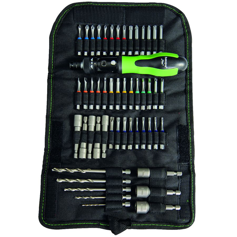 Gereedschapset 37 veiligheidsbits FlexBagPro