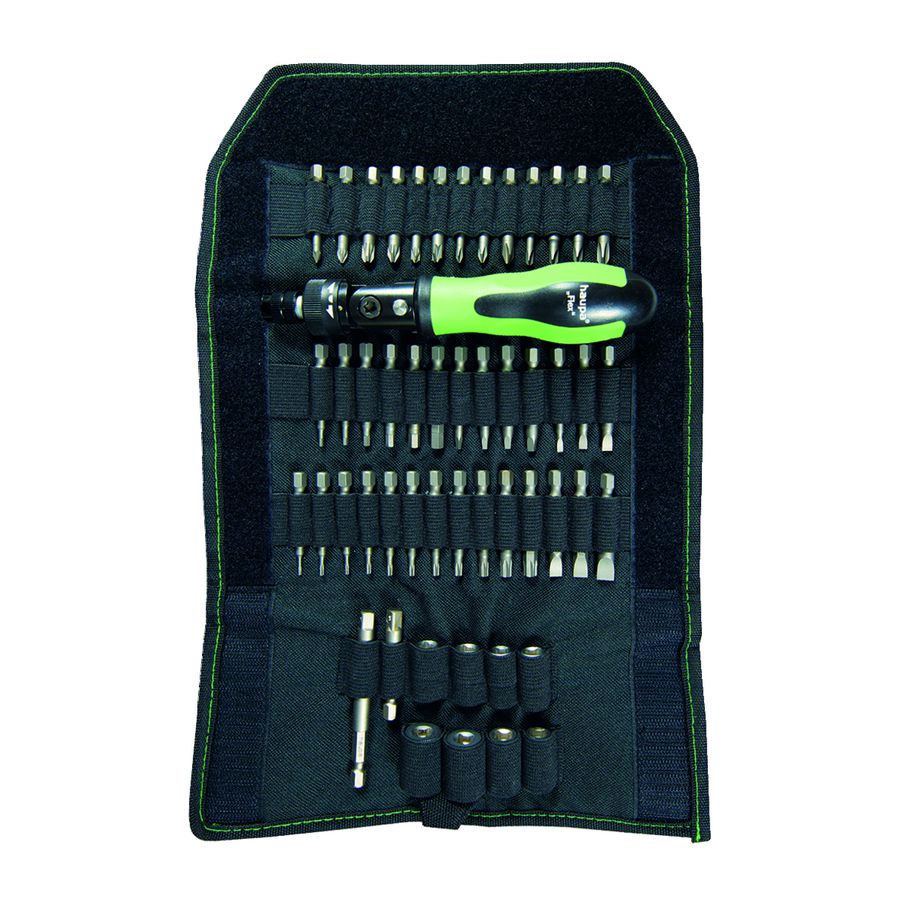 Gereedschapset 37 veiligheidsbits Flex Bag