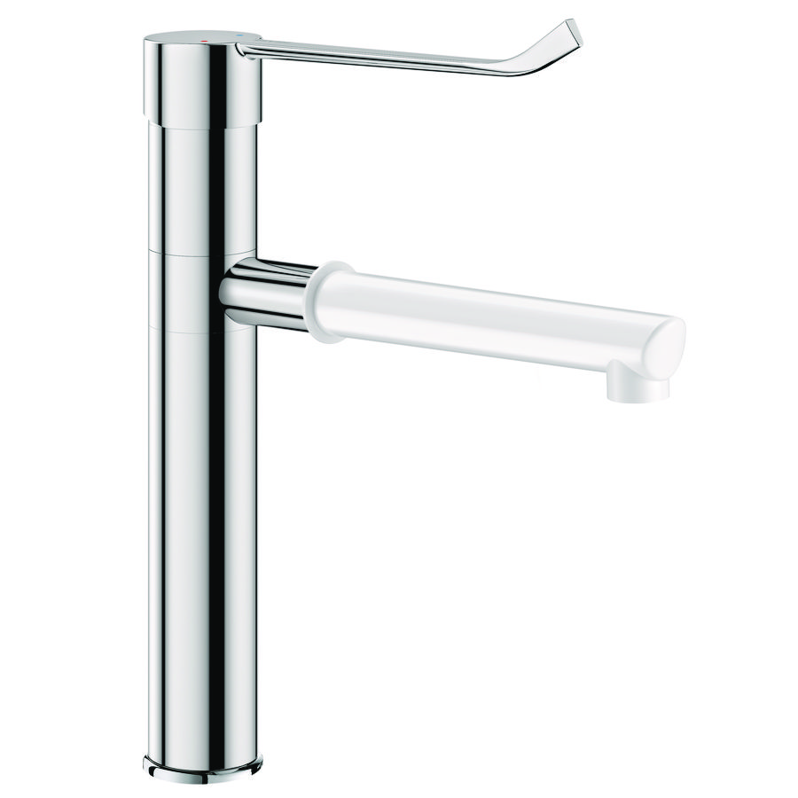 Mengkraan + draaibare uitloop H.180 + 1 wegwerpb. uitl.