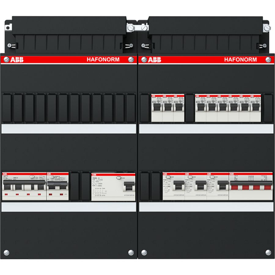 Groepenkast 3-fase 1 40A 4P ALS 63A 4P 30mA 1SPF006972F0046