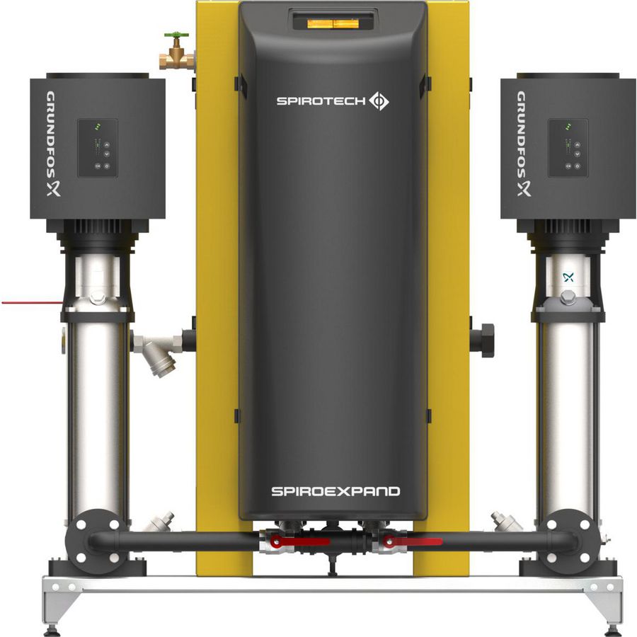 Expansie- en drukbehoudunit TopControlModular Duo P 2.0 - 14.9bar T : 70°C.
