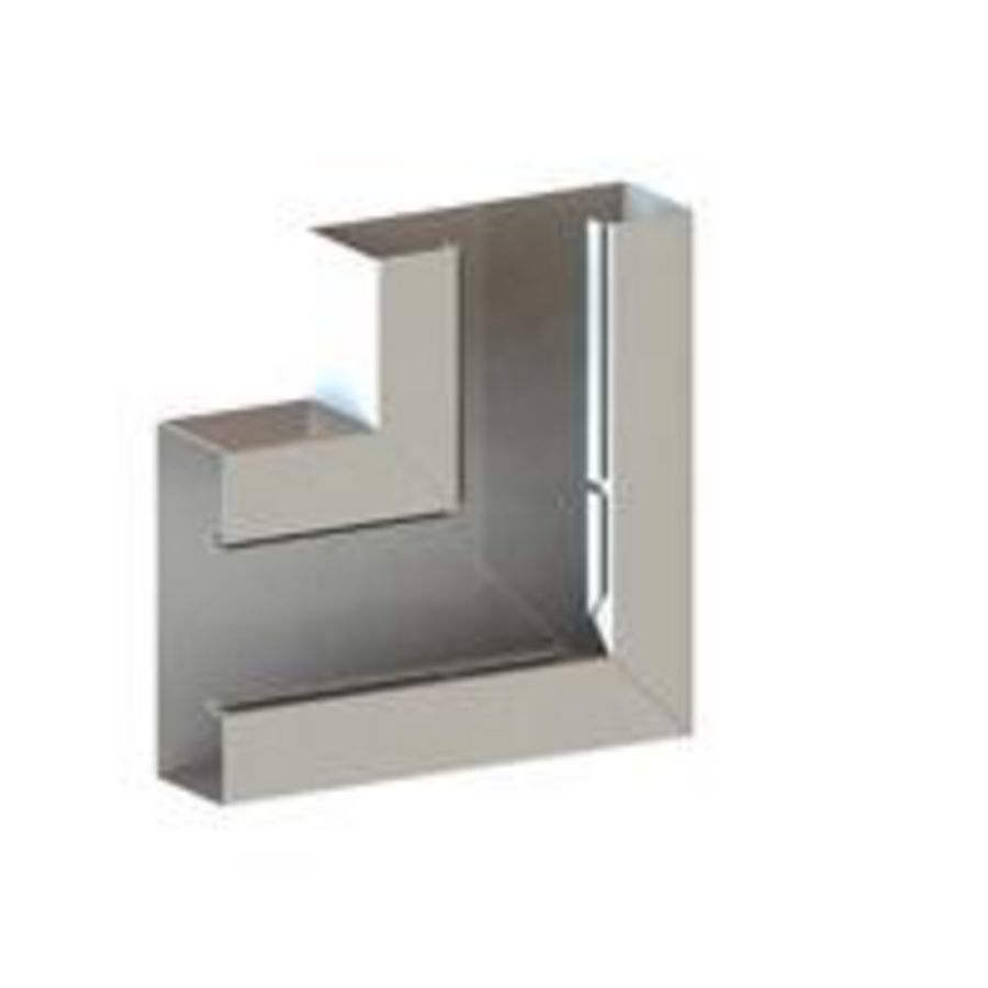 Hoekstijg-/zakstuk 170x63 RAL1013