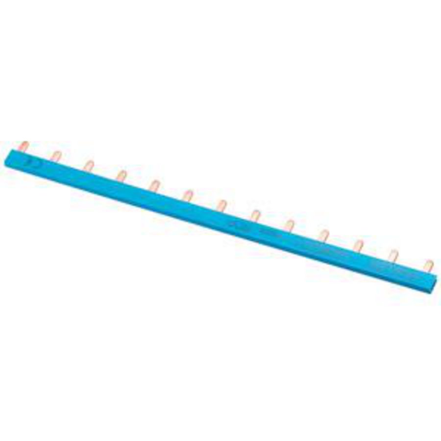 UNIPOLAIRE PIN BUSBAR VOOR MTC-1P 13 MODULE 80 A BLAUW