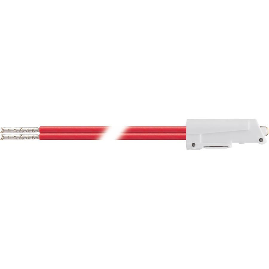 Verlichtingseenheid draden 230V rode led