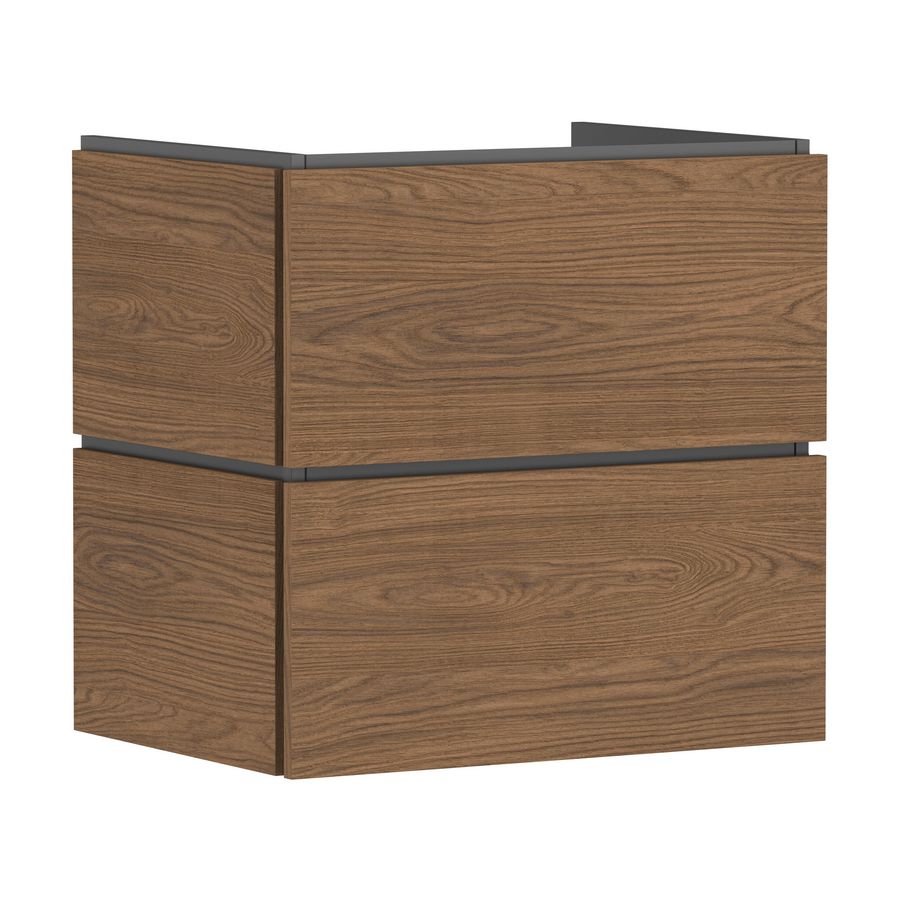 Badmeubel Xilesa E 630/470+2 lades PushOpen wastafel CAO