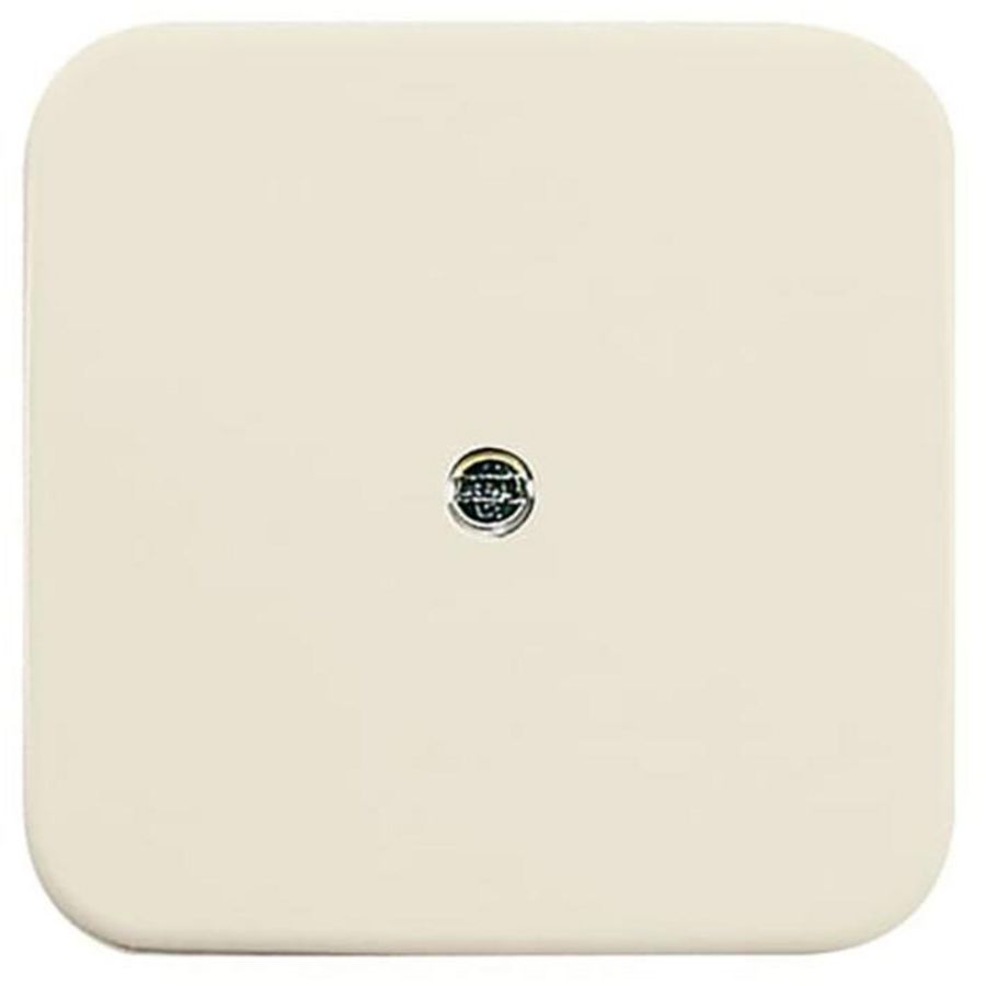 Centraalplaat 1 of 2 x telefoon vast SI creme (2536-212)