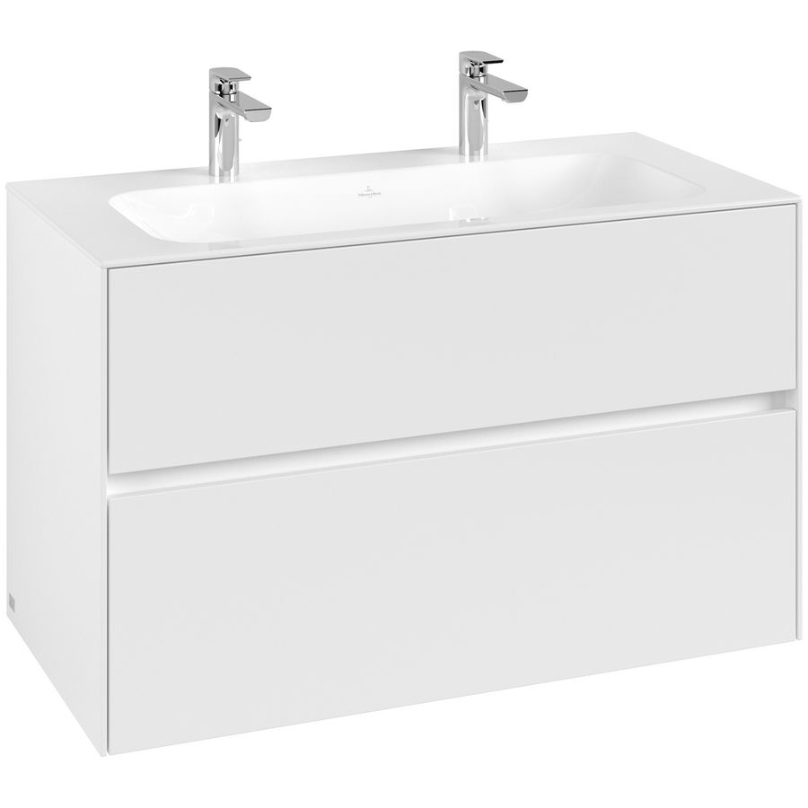 Wastafelonderkast Collaro 996x603x498mm Wh.Matt C13900MS