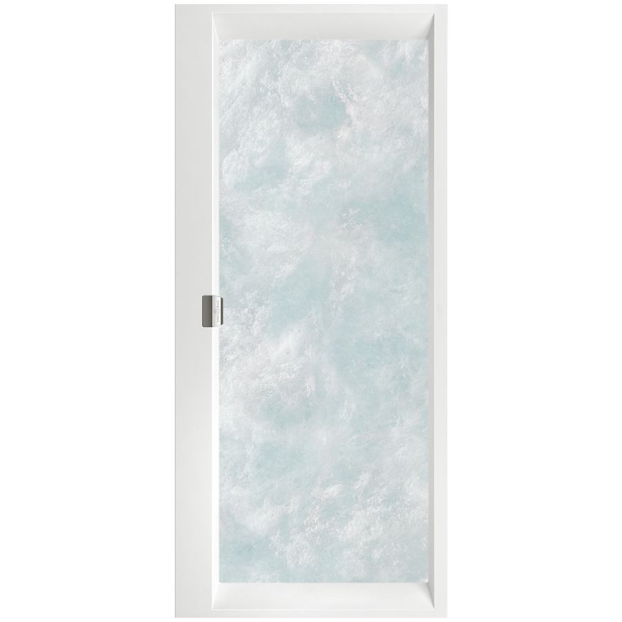 Bad 4-H Squaro E-12 m/ Airpool-C 180x80cm A-wit pos.1 UAC180SQE2A1V01