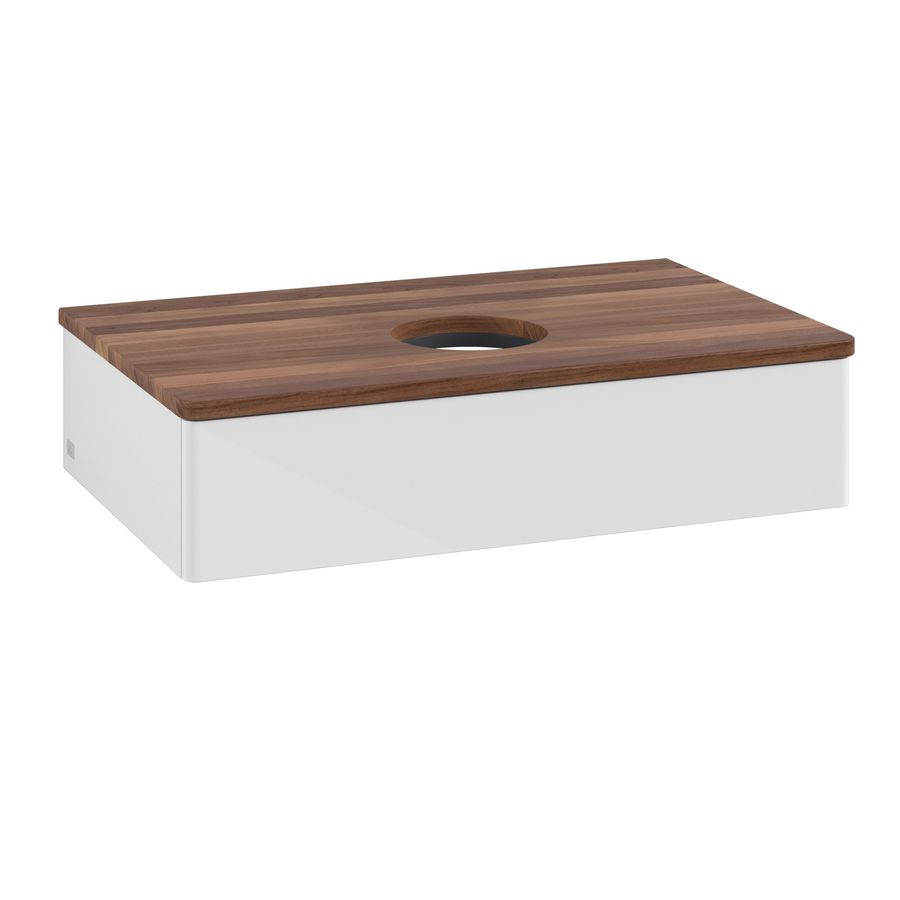 Wastafelonderkast Antao 800x190x500mm G.White.L L08012GF