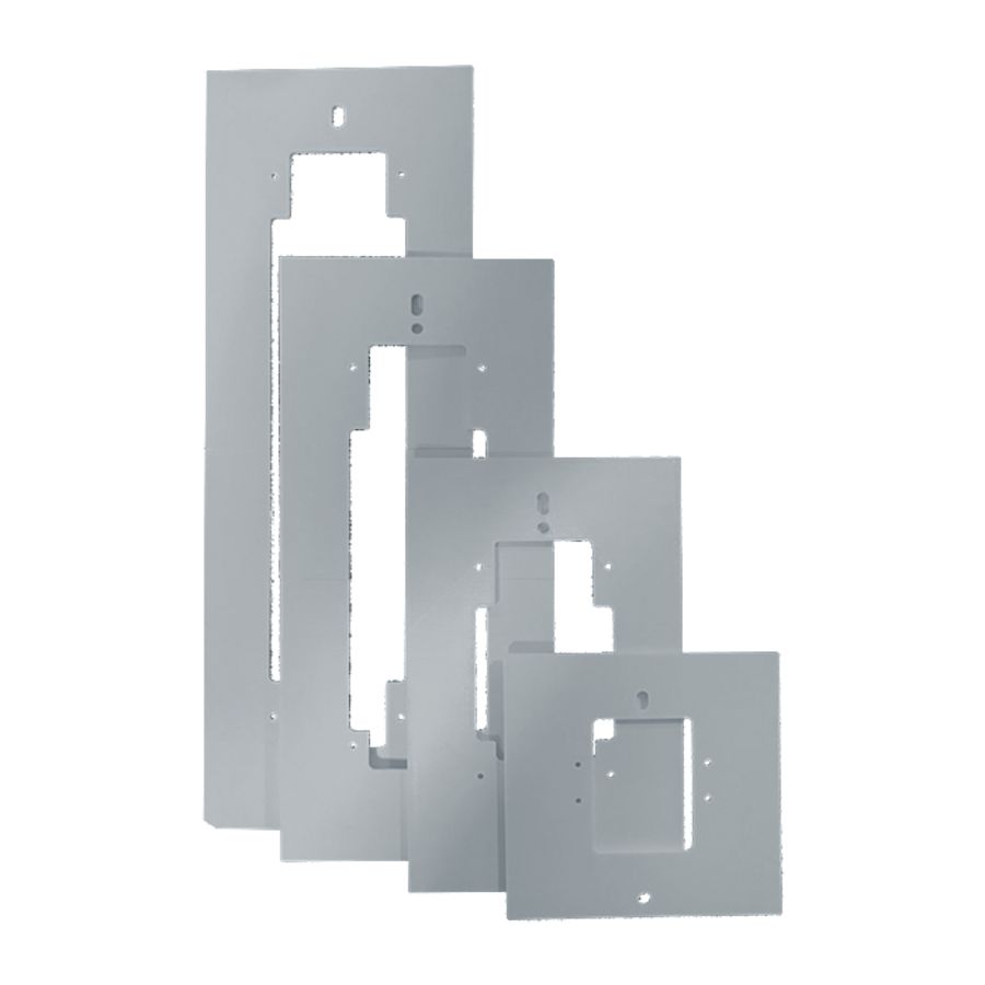 ULTRA adapterplaat inbouwdoos 4 modulen