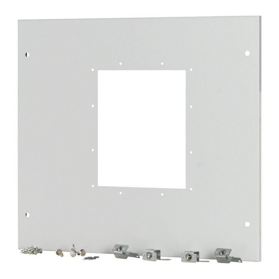 XT-XP frontplaat voor IZMX16 vast HxB=550x600mm