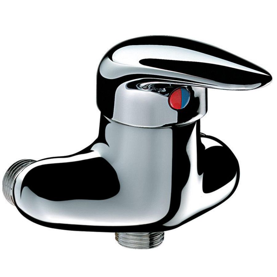 Douchemengkraan M1/2" regelbare hartafstand 60-80mm