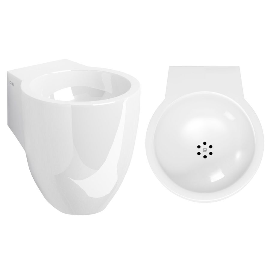 Flush 6 fontein met voorbewerkt kraangat