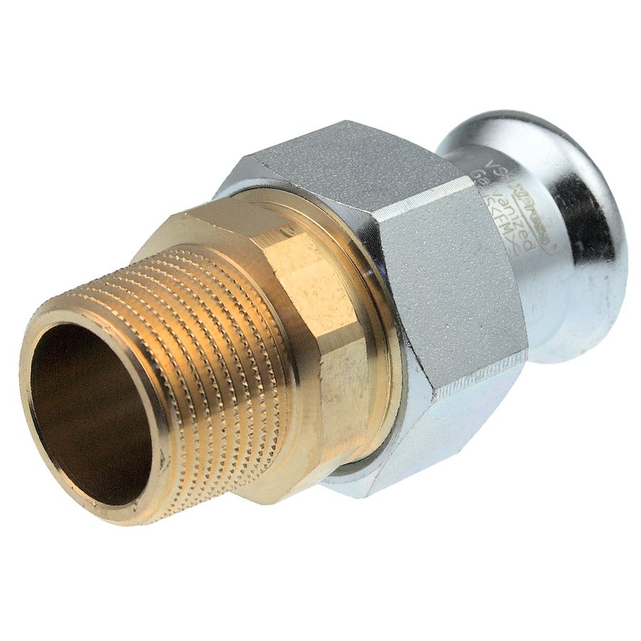 3-del. koppeling vlakd. Xpress STAAL 35x1.1/4" bt. C1435
