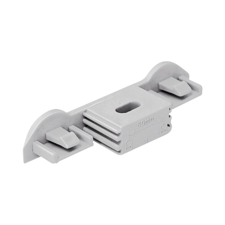 Duo-wandplaat Starquick grijs HOH 50mm excl. slagplug