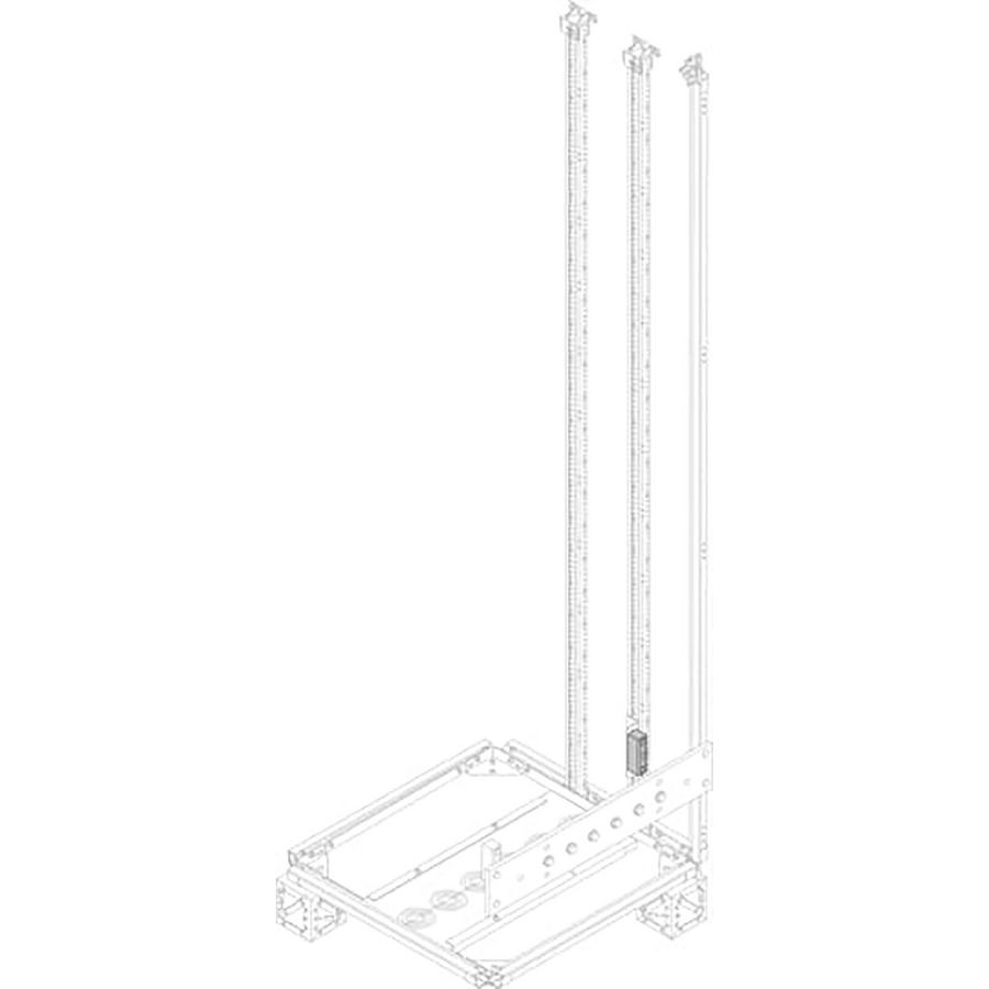 Railsysteemhouder 1-P