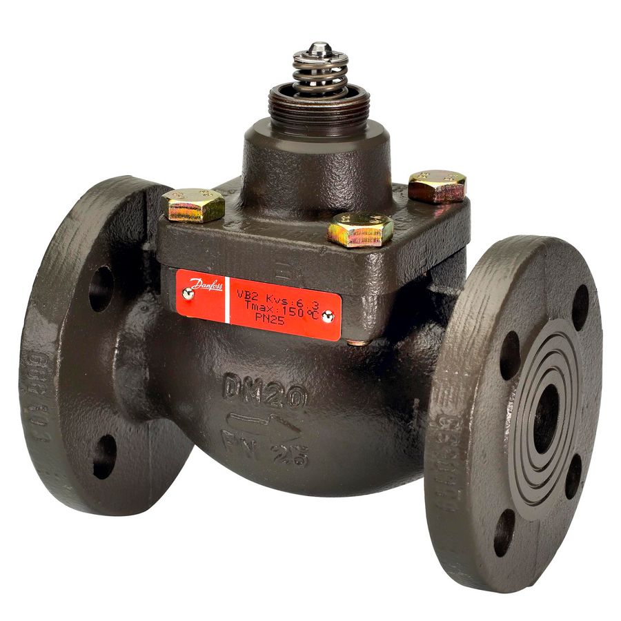 Regelafsluiter VB 2 PN25 50/40 2-weg met zitting flens