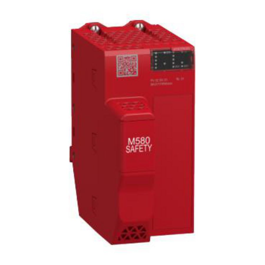 CPU module Modicon M580 CoProcessor veiligheid SIL3