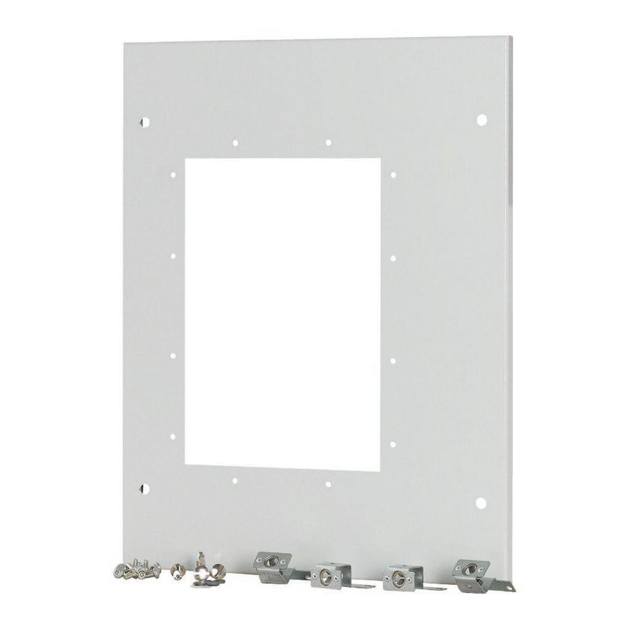 XT-XP frontplaat voor IZMX16 uitrijdbaar HxB=550x425mm