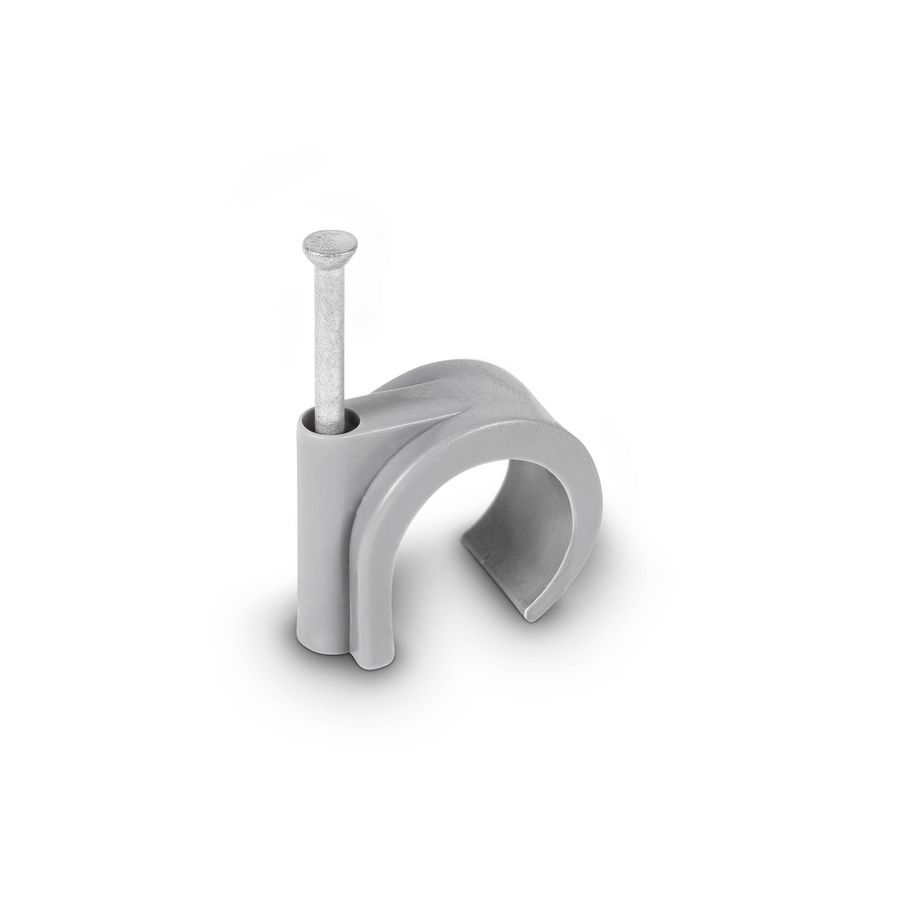 Doos a 100st. Spijkerclip 19/22mm grijs