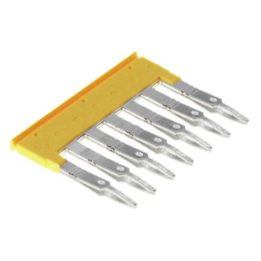 Dwarsverbinder (terminal) Plugged geel 24 A p: 7, VVE=20