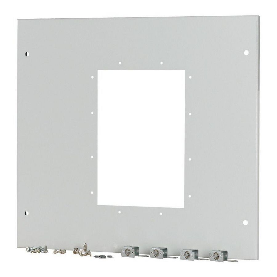 XT-XP frontplaat voor IZMX16 uitrijdbaar HxB=550x600mm