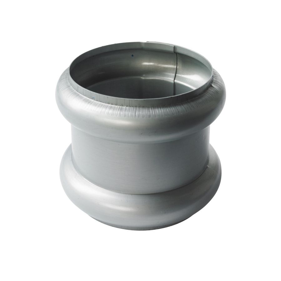 RHEINZINK prePATINA blue-grey dubbele overschuifwrong 60mm